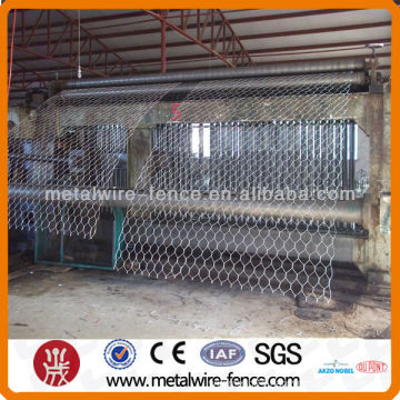 hot dipped galvanized stone gabion box rock filled gabion baskets(factory)